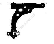 GTS15021/1320787080/1331938080/3521.H3 Wahacz przód prawy Fiat Ducato 1994-2001 Modele 10Q , 14Q