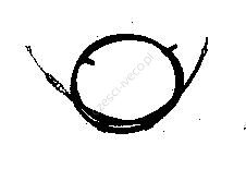 GTS69208/1350315080/474649 Linka Hamulcowa przednia 2910/2650mm Fiat Ducato 